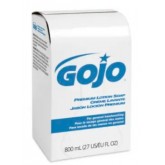 Gojo 9106-12 Bag-in-Box Premium Lotion Soap - 800mL Refill